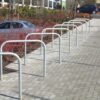 Fietsnietjes D60 mm 55 Aanleunbeugels verzinkt, inbetonneerbaar